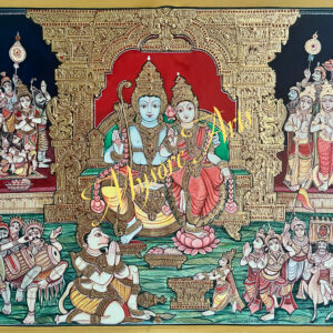 Antique style Sri Rama Pattabhisheka
