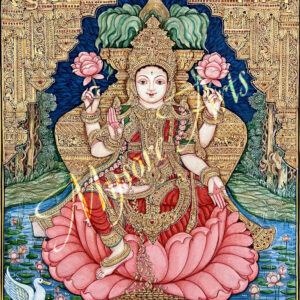 Goddess Lakshmi with Kalasha