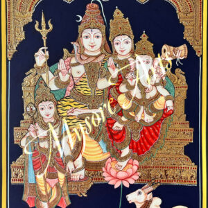 Shiva Parvati Kutumba
